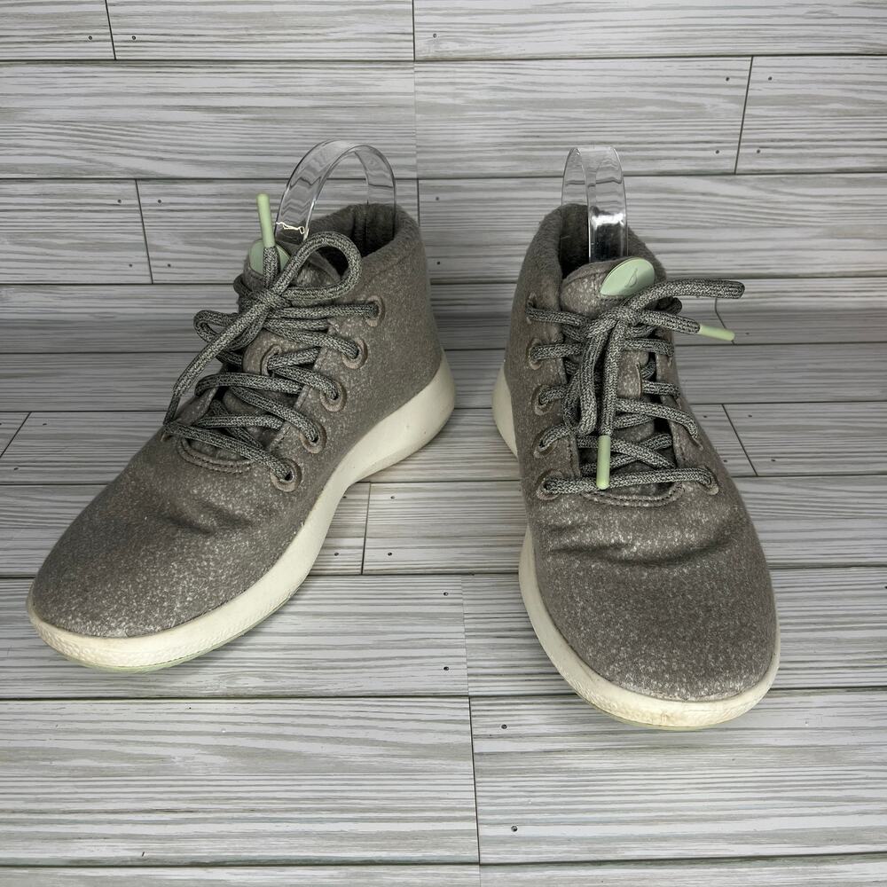 Allbirds Women's Gray Women's Wool Runner-up Mizzles High Top Sneakers Size 8